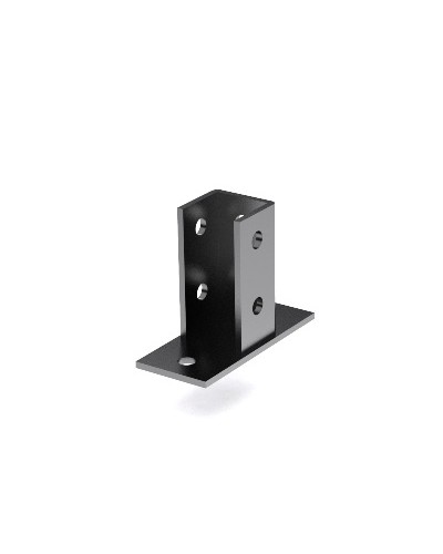 Крепление с площадкой для профиля BPM-41 горячеоцинкованное DKC BSF4102HDZ в Чебоксарах Аксессуары для лотков Pintop.ru