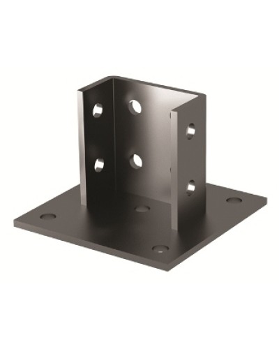 Усиленное крепление к потолку для профиля 82х41, горячеоцинкованное DKC BSF8201HDZ в Чебоксарах Аксессуары для лотков Pintop.ru