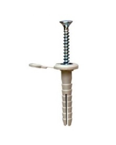 Саморез 4х35 мм с дюбелем C6 DKC CM06520 в Чебоксарах Крепеж: Дюбели, шурупы, саморезы Pintop.ru