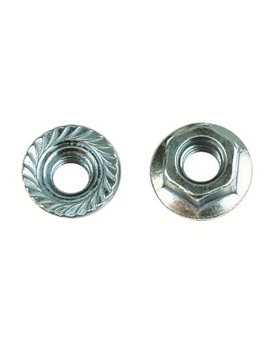 Гайка М10 с насечкой горячеоцинкованная DKC / ДКС (CM101000HDZ) в Чебоксарах Аксессуары для лотков Pintop.ru