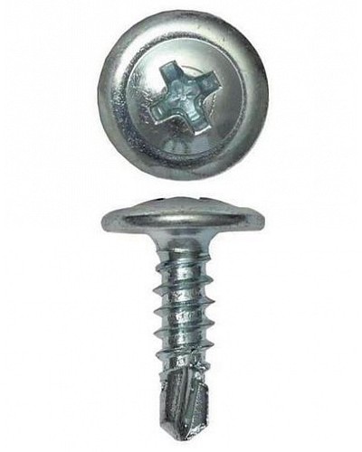 Саморез с пресс-шайбой 4.2x76 острый DKC CM275076 в Чебоксарах Крепеж Pintop.ru