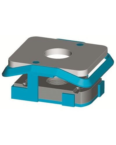 Гайка М8, монтажная, для крепления монтажных аксессуаров, оцинкованная сталь DKC (CM340800) в Чебоксарах Аксессуары для лотков Pintop.ru