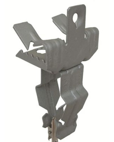 Держатель для крепления трубы к балке 10-15мм, ⌀ 18-22мм, горизонтальный монтаж DKC CM618222 в Чебоксарах Держатели, клипсы, скобы Pintop.ru