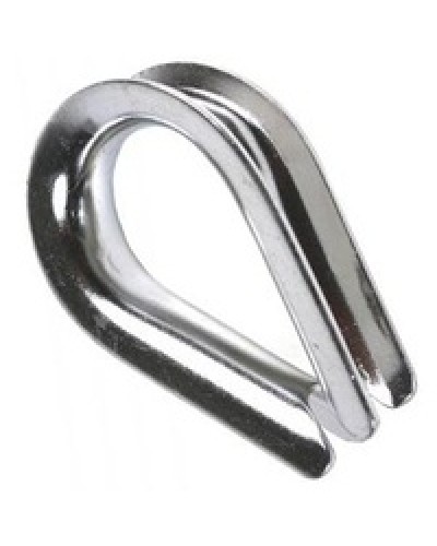 Коуш стальной оцинкованный под трос D4 DKC CM621004 в Чебоксарах Трос и аксессуары Pintop.ru