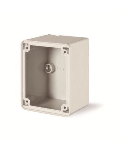 Коробка для настенного монтажа розеток с фланцем 84*106 мм DKC DIS5700032 в Чебоксарах Распределительные коробки Pintop.ru