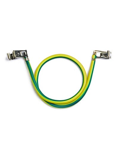 Провод заземления с клеммами для соединения основания и крышки короба, 300 мм DKC (E0001BC) в Чебоксарах Аксессуары для кабель-канала Pintop.ru