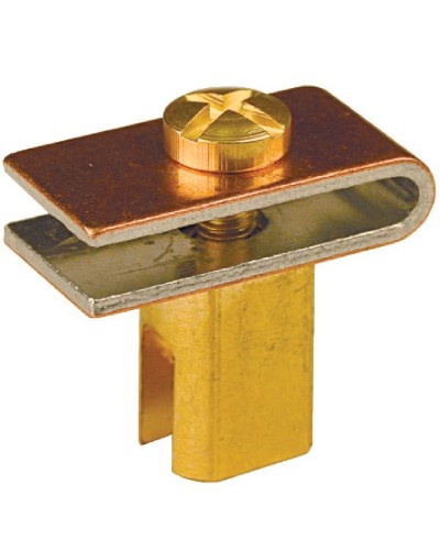 Усиленная клемма заземления для проволочного лотка DKC FC37303 в Чебоксарах Аксессуары для лотков Pintop.ru