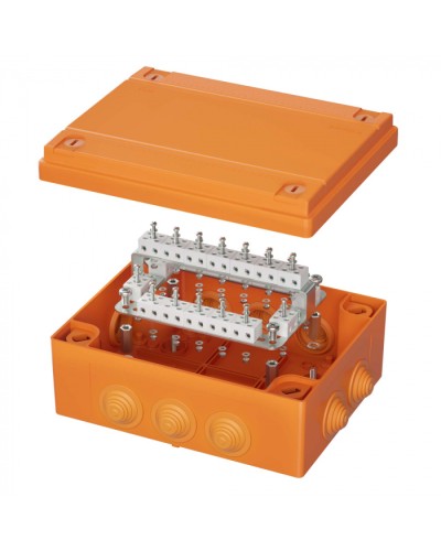 Коробка пластиковая FS с кабельными вводами иклеммниками DKC (FSB414004) в Чебоксарах Распределительные коробки Pintop.ru