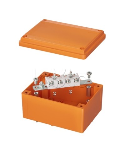 Коробка пластиковая FS с гладкими стенками и клеммниками IP56,150х110х70мм DKC (FSK20410) в Чебоксарах Распределительные коробки Pintop.ru