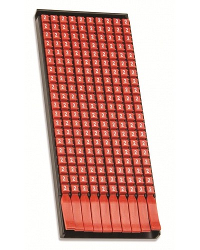 Маркер для кабеля сечением 0,5-1,5мм символ „W” DKC MKCWS1 в Чебоксарах Крепежные изделия Pintop.ru