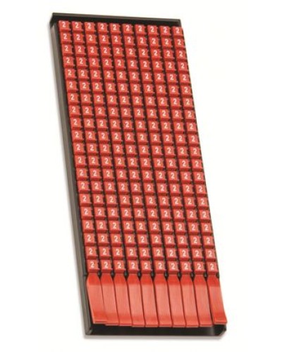 Маркер для кабеля сечением 0,5-1,5мм2 символ „4” DKC MKF4S1 в Чебоксарах Крепежные изделия Pintop.ru