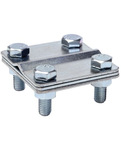 Соединитель пруток - полоса, 80х80 мм DKC NG3101 в Чебоксарах Повороты, муфты, тройники Pintop.ru