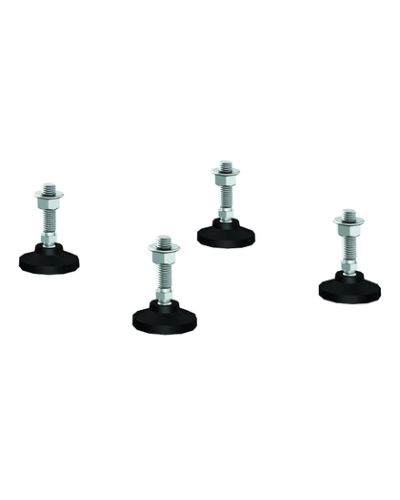 Ножки регулируемые, М12x50мм, 1 упаковка - 4шт. DKC R5A45 в Чебоксарах Аксессуары для стоек и шкафов Pintop.ru