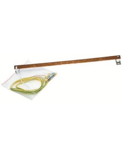 Шина медная заземленная DKC R5SGB19 в Чебоксарах Аксессуары для стоек и шкафов Pintop.ru