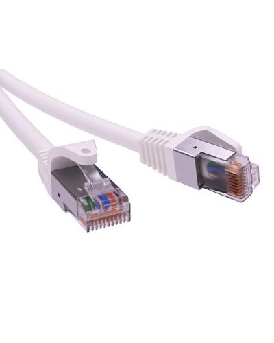 Патч-корд экранированный CAT5E F/UTP 4х2, LSZH, белый, 7м DKC RN5EFU4570WH в Чебоксарах Патчкорды (медные) Pintop.ru