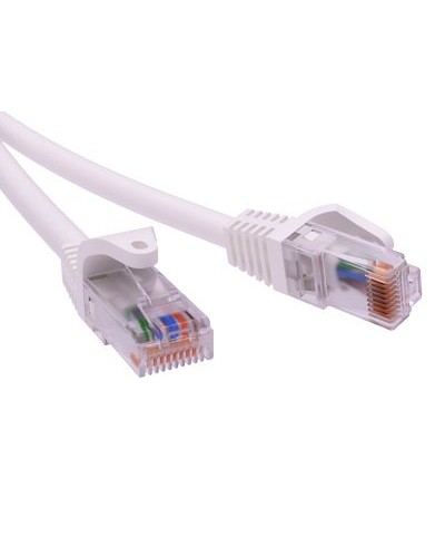 Патч-корд неэкранированный CAT5E U/UTP 4х2, LSZH, белый, 5м DKC RN5EUU4550WH в Чебоксарах Патчкорды (медные) Pintop.ru