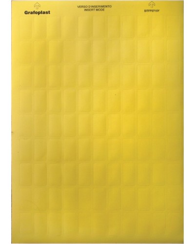 Табличка маркировочная, полиэстер DKC SITFP0615Y в Чебоксарах Полки для шкафов и стоек Pintop.ru