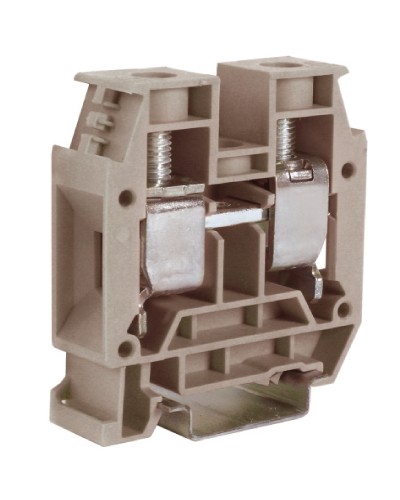 зажим серый 35 кв.мм DKC ZCBC35GR в Чебоксарах Аксессуары для стоек и шкафов Pintop.ru