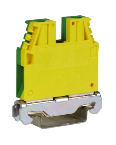 TEC.6/O, зажим для заземления желт.зелен 6 кв.мм DKC (ZTO120) в Чебоксарах Держатели, клипсы, скобы Pintop.ru