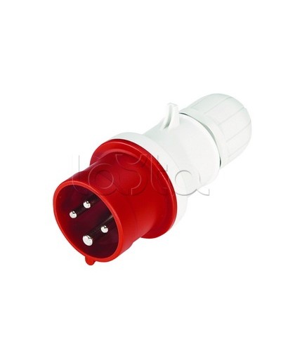 Вилка кабельная IP44 16A 3P+E 400V DKC DIS2131636 в Чебоксарах Аксессуары для стоек и шкафов Pintop.ru