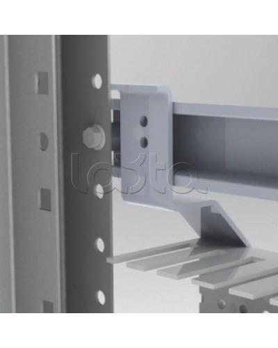 Комплект держателей перфокороба, фронтальных, 1 упаковка - 4 шт DKC R5DSF02 в Чебоксарах Аксессуары для стоек и шкафов Pintop.ru