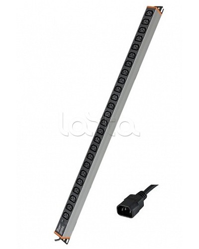 Блок распределения питания вертикальный для 19 шкафов DKC R5VIEC24PIC14 в Чебоксарах Аксессуары для стоек и шкафов Pintop.ru