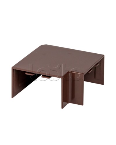 Поворот 90 гр. (40х25) (4 шт) темное дерево EKF-Plast EKF (abd-40-25x4) EKF (abd-40-25x4) в Чебоксарах Аксессуары для кабель-канала Pintop.ru