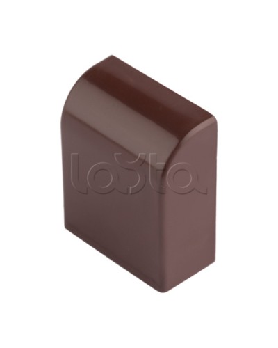 Заглушка (40х25) (4 шт) темное дерево EKF-Plast (ecd-40-25x4) в Чебоксарах Аксессуары для кабель-канала Pintop.ru
