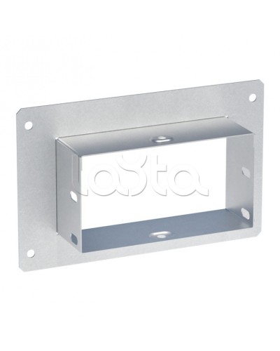 Фланец соединительный 100x100-1,2 мм HDZ EKF (f100100-1,2-HDZ) в Чебоксарах Аксессуары для лотков Pintop.ru