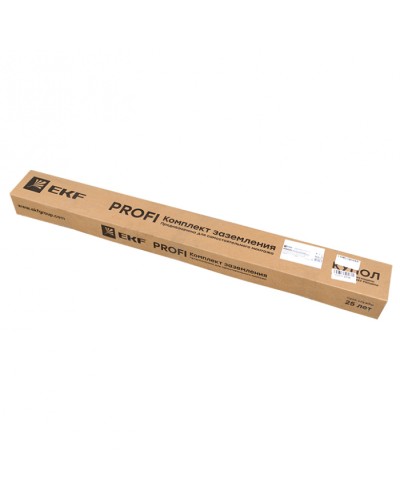 Комплект заземления с заострением 3х3м PROFI, HZ EKF PROxima (gc-21301-profi) в Чебоксарах Электротехническое оборудование Pintop.ru