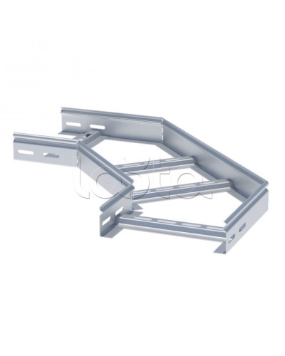 Угол 90 град. горизонтальный для лестничного лотка 50x100мм EKF (glt9050100) в Чебоксарах Аксессуары для лотков Pintop.ru