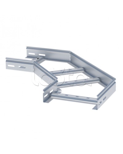 Угол 90 град. горизонтальный для лестничного лотка 80x200 мм EKF (glt9080200) в Чебоксарах Аксессуары для лотков Pintop.ru