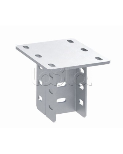 Кронштейн потолочный двойной 400 мм HDZ (2.5 мм) EKF (kp2400) в Чебоксарах Аксессуары для лотков Pintop.ru