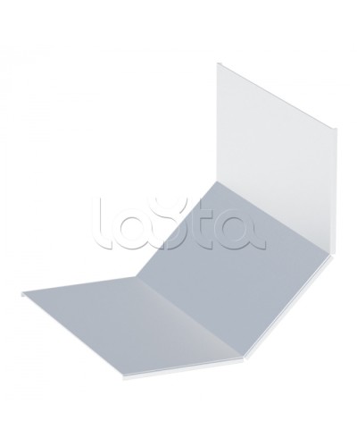 Крышка на угол 90 градусов верт. внутр. лестн. усиленная 100x500 мм (2 мм) HDZ EKF (kviltp90100500-2-HDZ) в Чебоксарах Аксессуары для лотков Pintop.ru