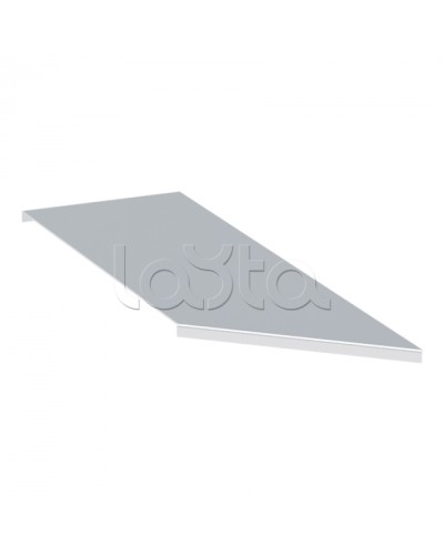 Крышка для переходника по ширине центр. лестн. усил. 100х800х700(2 ) EKF (kwcltp100x800x700-2) в Чебоксарах Аксессуары для лотков Pintop.ru