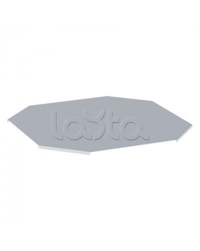 Крышка на ответвитель крестообразный лестничный усиленная 600 мм EKF (kxltp600-2) в Чебоксарах Аксессуары для лотков Pintop.ru