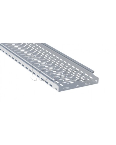 Лоток перфорированный 35х100х3000-0,7 мм EKF (L3510001) в Чебоксарах Кабельные лотки Pintop.ru