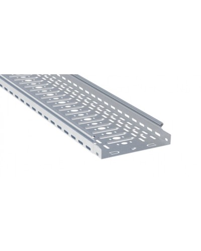 Лоток перфорированный 35х50х3000-0,7 мм EKF (L355001) в Чебоксарах Кабельные лотки Pintop.ru