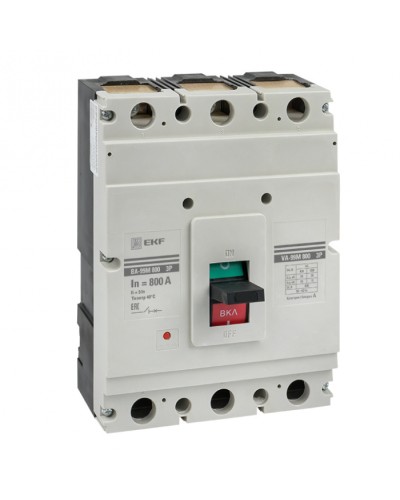 Выключатель автоматический ВА-99М 800/800А 3P 5In 50кА EKF PROxima (mccb99-3P5In800-800m) в Чебоксарах Электротехническое оборудование Pintop.ru