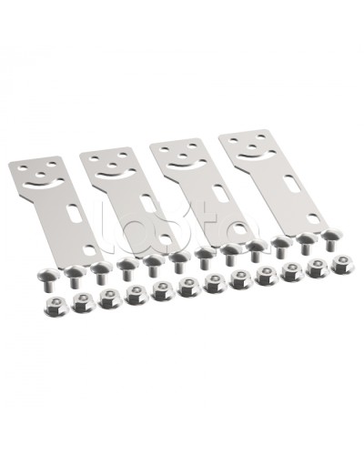 Комплект шарнирного соед. h=80 мм HDZ EKF (o8010k-HDZ) в Чебоксарах Аксессуары для лотков Pintop.ru