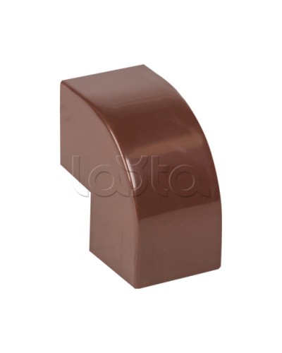 Угол внешний (25х25) (4 шт) темное дерево EKF-Plast (obd-25-25x4) в Чебоксарах Аксессуары для кабель-канала Pintop.ru