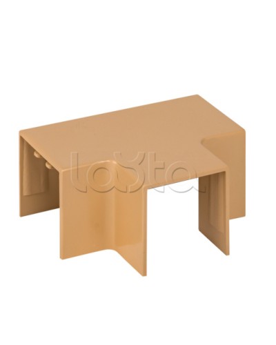 Угол T-образный (25х25) (4 шт) светлое дерево EKF-Plast (tchl-25-25x4) в Чебоксарах Аксессуары для кабель-канала Pintop.ru