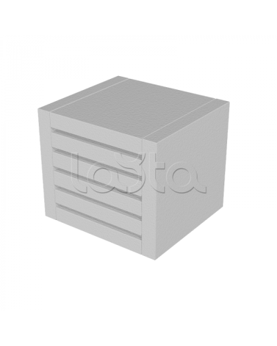 Вентиляционный блок TEHSTRONG VB 100x100x55 (EI 150) EKF (vb10055) в Чебоксарах Аксессуары для лотков Pintop.ru