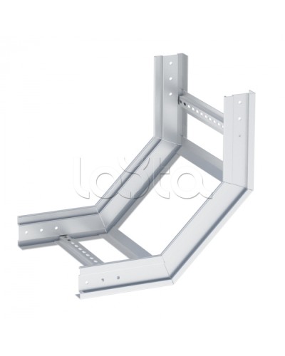 Угол 90 градусов вертикальный внутренний лестничный усиленный 100x500 мм (2 мм) HDZ EKF (viltp90100500-2-HDZ) в Чебоксарах Аксессуары для лотков Pintop.ru