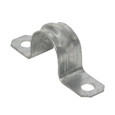 Скоба металлическая двухлапковая d19-20 мм (10 шт) EKF PROxima (sm-2-19-20-r)