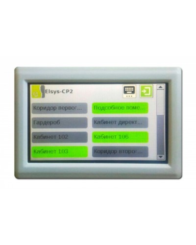 Клавиатура подсистемы охранной сигнализации Elsys-CP2 в Чебоксарах Сетевая СКУД Elsys Pintop.ru