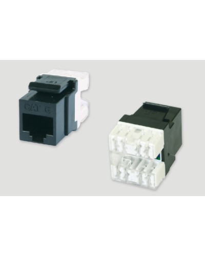 Модуль Keystone Jack RJ45, категория6, неэкранированный Eurolan 16B-U6-03BL в Чебоксарах Коннекторы Pintop.ru