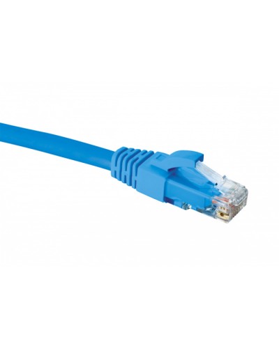 Коммутационный шнур категории 6 U/UTP, LSZH, 2 м, синий Eurolan (21D-U6-02BU) в Чебоксарах Патчкорды (медные) Pintop.ru