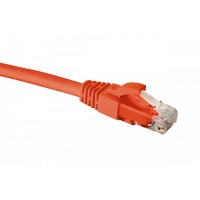 Патч-корд категории 6 UTP 4 пары RJ45-RJ45, красный, 3м, LSZH (21D-U6-03RD) EuroLAN