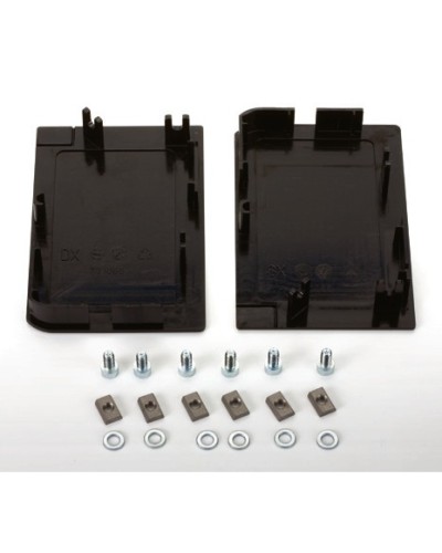 Пара боковых крышек системы А1000 с крепежом Faac 105434 в Чебоксарах Запчасти для шлагбаумов и автоматики Pintop.ru